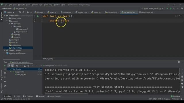 Python unit testing with PyTest and PyCharm - full course YouTube video link in description смотреть онлайн