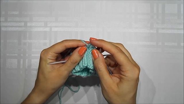Как связать ровную резинку 2х2 при круговом вязании смотреть онлайн
