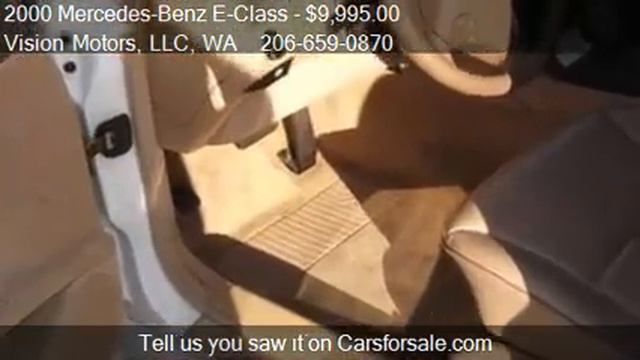 2000 Mercedes-Benz E-Class E320 Sedan 4D - for sale in Tukwi смотреть онлайн