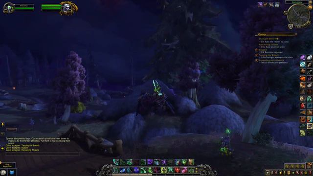 World of Warcraft: Darkshore 8.1 World Content смотреть онлайн