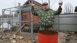 Ремонт дырявой бочки за 1 минуту. Дедовский способ.