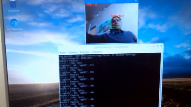 Raspberry PI 3 face detection смотреть онлайн
