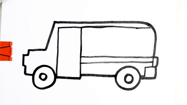 Bolalar uchun Avtobus rasm chizish | Draw a bus for kids | Рисование для детей смотреть онлайн