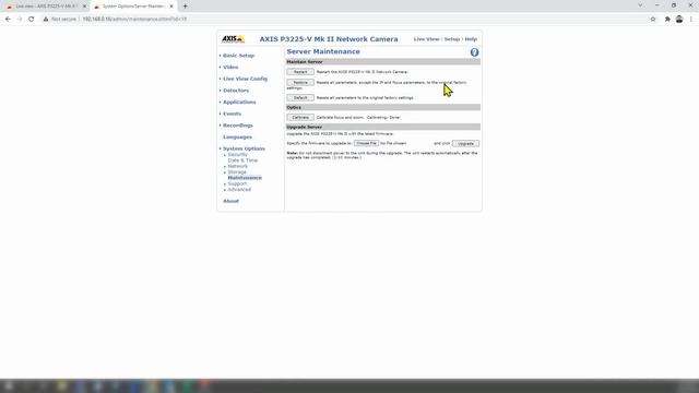 Axis Camera - How to fix Autofocus Issue (Example with a P3225-V) смотреть онлайн