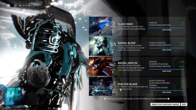 Warframe Watch it in Action: Excalibur Exalted Blade Build! смотреть онлайн