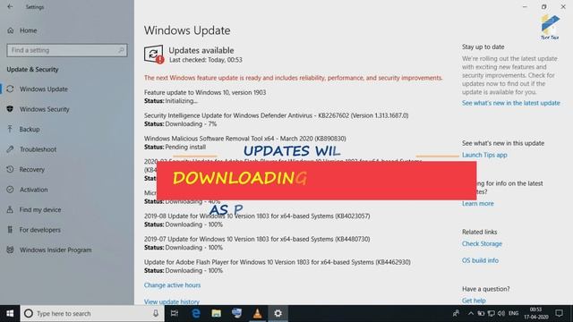 windows 10 update | how to update windows 10 | windows 10 tips and tricks | 2020 смотреть онлайн