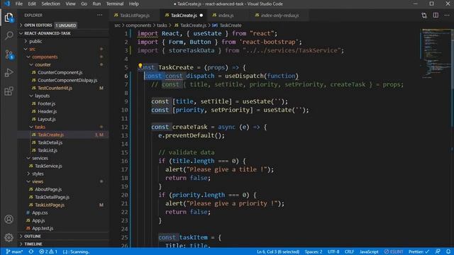 #7 Redux Complete Project Bangla video tutorial - Task List and Create with Redux JS Beginner Redux смотреть онлайн