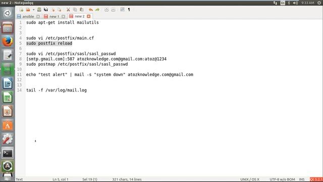 Linux- Configure and send mail alert from Linux смотреть онлайн