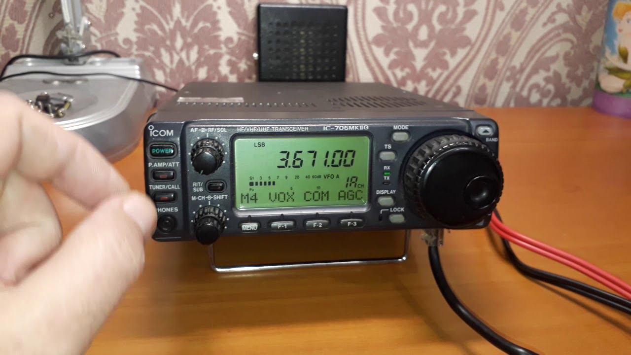 IC 706MK2G короткий обзор после ремонта смотреть онлайн