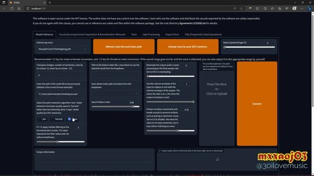 TUTORIAL - How To Convert Voice To Voice With AI Tool 'RVC'
