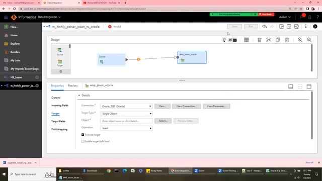 IICS | HIERARCHY PARSER Transformation in Informatica Cloud | Load Jason file to Oracle смотреть онлайн