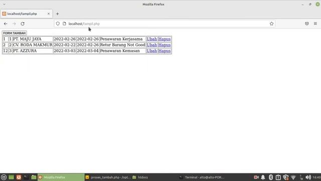 #7 FUNGSI TAMBAHAN CRUD | tombol | reset | header location | include | header #php #mysqli #crud смотреть онлайн