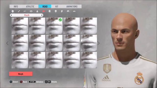 FIFA 20 - Virtual Pro Lookalike Zinedine Zidane