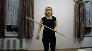Упражнения с гимнастической палкой