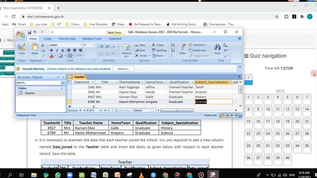 GIT(MOCK Exam 2019/20) -6 How to do "Q44" - DBMS смотреть онлайн