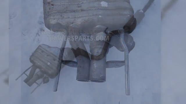 Задняя часть глушителя Mercedes W221 S A2214905759