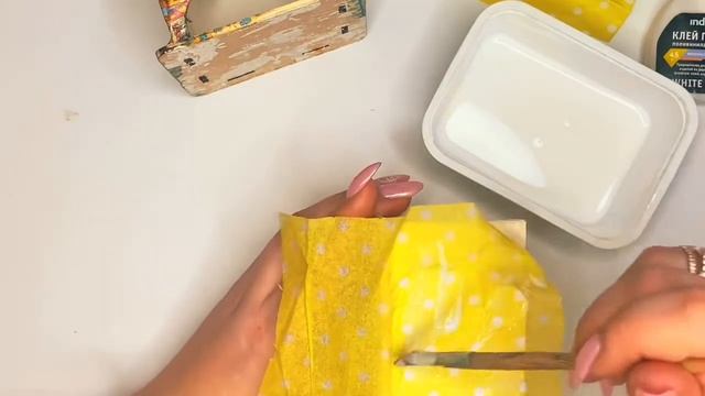 Домик в технике декупаж БАРЫБИНО 120 смотреть онлайн