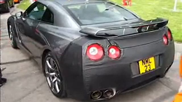 Nissan GTR 2008 at Goodwood - part 2 смотреть онлайн