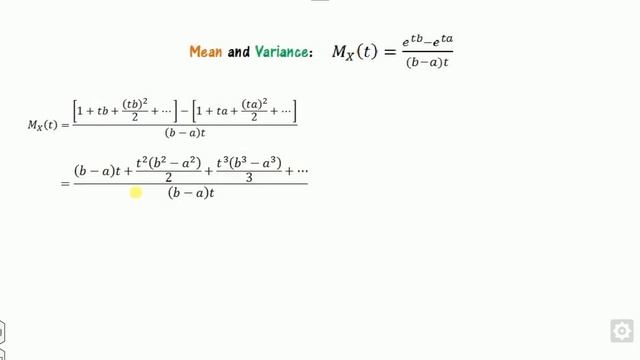 Moment Generating Function - Exponential, Uniform, Laplace Distributions смотреть онлайн
