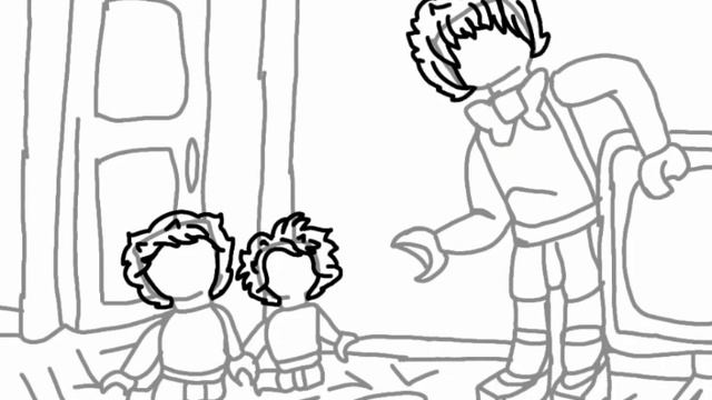 Лего версия Кота Леопольда и мышей 