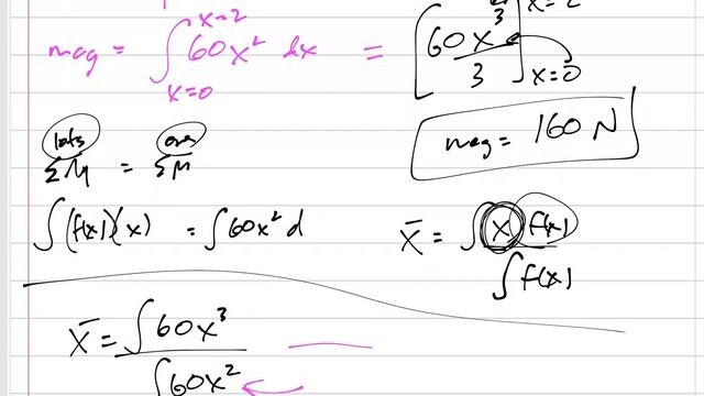 Statics - Distributed loads - functions смотреть онлайн