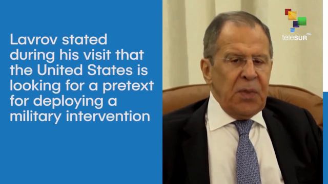 Lavrov To Meet With President Nicolas Maduro смотреть онлайн