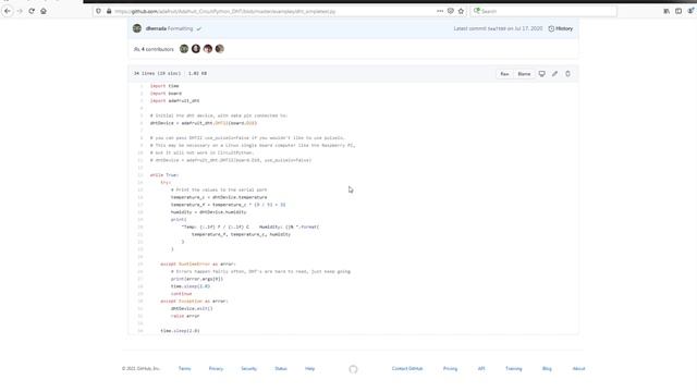 DHT 22 (Raspberry Pi) смотреть онлайн