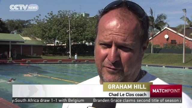South Africa’s Chad Le Clos Ready To Face Michael Phelps смотреть онлайн