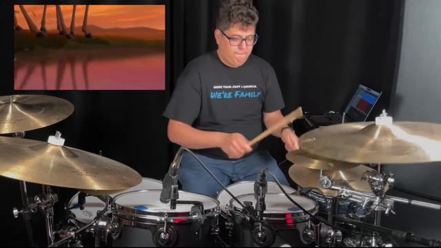 Disney Drum Cover Episode 7: Disney Drummer plays He Lives In You by Lebo M From Lion King 2 смотреть онлайн