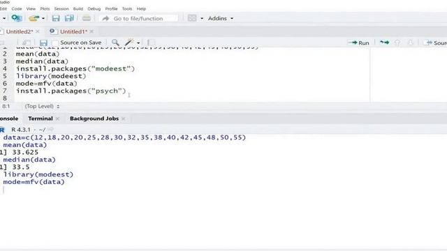 Computing Descriptive Statistics (Central Tendency and Dispersion) in R смотреть онлайн