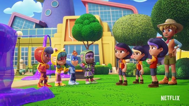 A Sticky, Tricky Situation! ? Action Pack | Netflix Jr смотреть онлайн