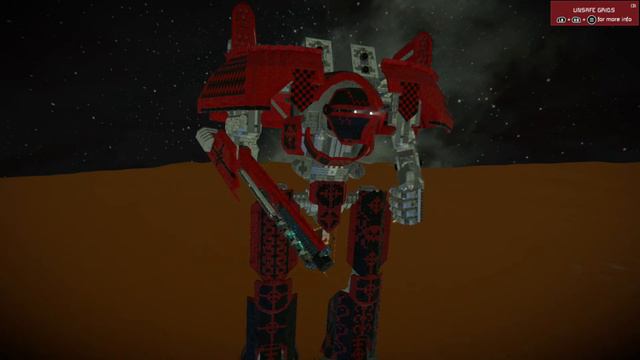 Titan hand and turning sequence test, Space Engineers смотреть онлайн