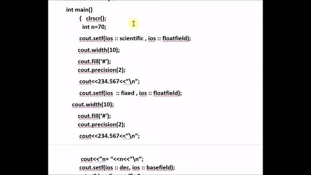 Setf() Formatting Flags : ios::dec, ios::oct, ioc::hex in C++ with Example by Programming Brain смотреть онлайн