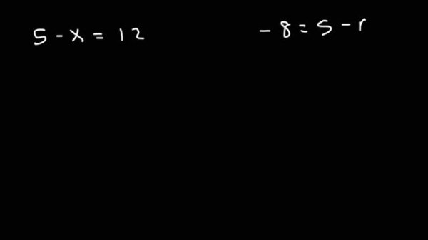 How To Solve Linear Equations In Algebra