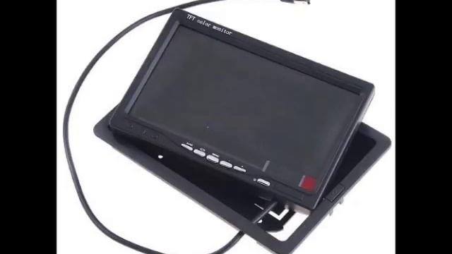 7 INCH TFT COLOR LCD CAR REAR VIEW CAMERA MONITOR SUPPORT ROTATING THE SCREEN AND 2 AV INPUTS смотреть онлайн