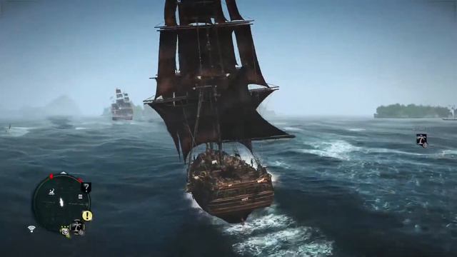 Assassin's Creed 4 Black flag Fort Attack смотреть онлайн