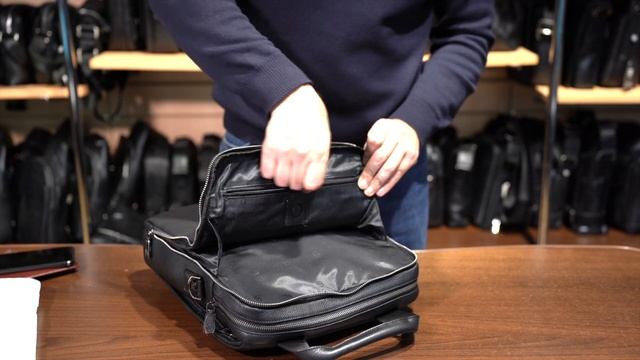 Портфель кожаный мужской -HT- 2768 смотреть онлайн
