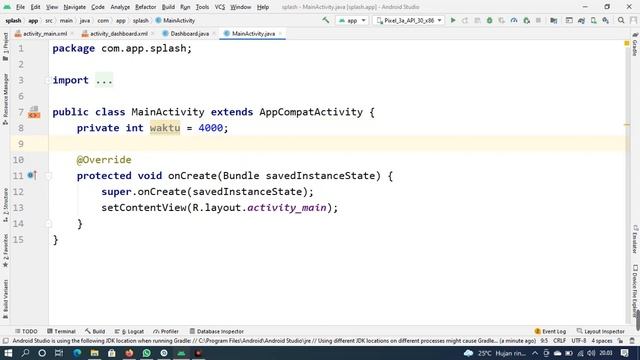 Membuat Splash Screen Android Studio Java смотреть онлайн