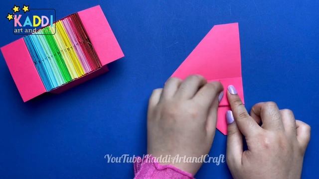 Origami Box Transformer//Back To School Paper Craft And Desk Organizer//DIY Organizer Box ??