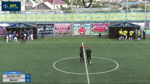 Первенство AFL. (2019, весна) 1 лига. ЛФК "Qyzyljar-AST"2:6 ФК "Джангл" смотреть онлайн