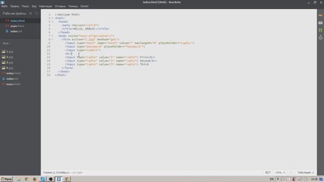 Видеокурс HTML и CSS. Урок №8 - Формы (часть 1) смотреть онлайн
