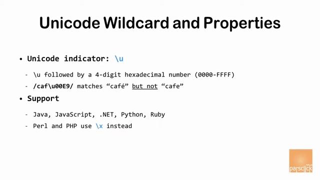 ۱۲- مشکلات Unicode در RegEx عبارت با قاعده смотреть онлайн
