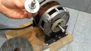 Насадка на двигатель для наждака. Оправка