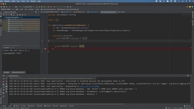 24. Ktor - Verifying JWT and Protecting endpoint смотреть онлайн
