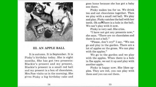 Ch. 3 An apple ball - Reddy's funny stories - reading for kids