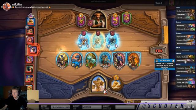 Navigating Pyramad's early game | BG review | Hearthstone Battlegrounds смотреть онлайн