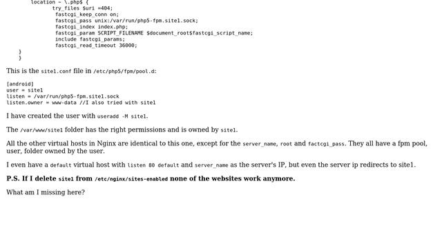 Unix & Linux: Nginx redirects all domains to one website смотреть онлайн