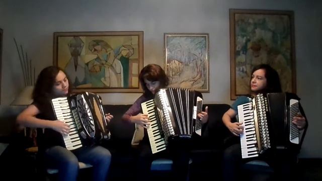 Il carnevale di Venezia - Accordion Trio. смотреть онлайн