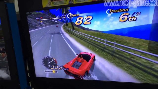 42'' 3D Outrun Racing Game Machine смотреть онлайн