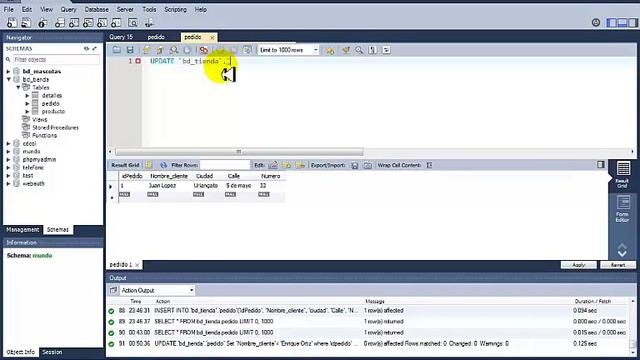 Sentencias de MYSQL: insert into, update y delete смотреть онлайн
